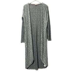 Anthropology long open sweater